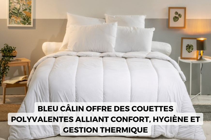 les couettes bleu calin